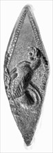 Ring; second half of 6th century B.C; Silver; 2.3 cm, 0.0029 kg, 7,8 in., 0.0064 lb
