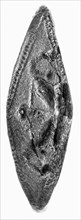 Ring; second half of 6th century B.C; Silver; 2.1 cm, 0.0021 kg, 13,16 in., 0.0046 lb