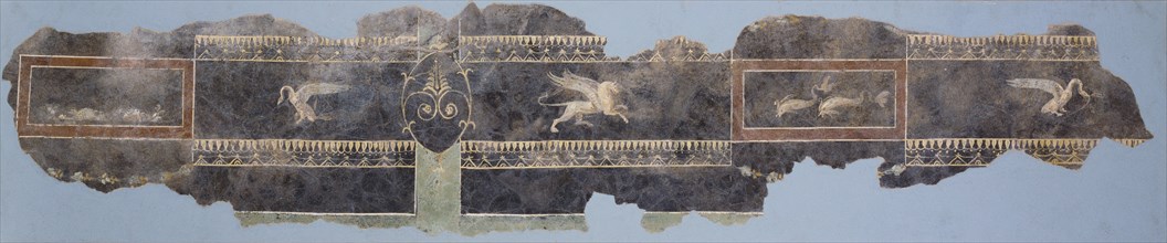 Fresco fragment; Italy; about 70; Fresco; 40 cm, 15 3,4 in