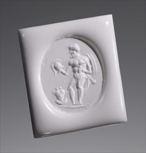 Engraved Gem; Europe; 20th century?; Carnelian; 1.3 x 1.5 cm, 1,2 x 5,8 in