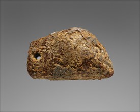 Pendant: Female Head; Italy; 480 - 450 B.C; Amber; 30 × 21 × 9 mm, 1 3,16 × 13,16 × 3,8 in