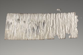 Lamella; Roman Empire; 3rd century; Silver; 4 x 10.9 cm, 1 9,16 x 4 5,16 in