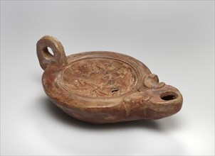 Lamp, South Anatolia, Anatolia; 1st century B.C. - 4th century A.D; Terracotta; 3.4 x 10.4 x 15.4 cm, 1 5,16 x 4 1,8 x 6 1,16 in