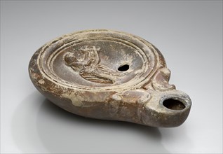 Lamp, Anatolia; 1st - 4th century; Terracotta; 2.9 x 8.5 x 11.6 cm, 1 1,8 x 3 3,8 x 4 9,16 in