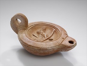 Lamp, Asia Minor; 1st - 4th century; Terracotta; 3 x 6.8 x 9.8 cm, 1 3,16 x 2 11,16 x 3 7,8 in