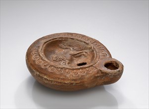 Lamp, South Anatolia, Anatolia; 1st - 4th century; Terracotta; 2.5 x 6.2 x 7.4 cm, 1 x 2 7,16 x 2 15,16 in