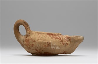 Lamp, Asia Minor; 1st - 4th century; Terracotta; 2.4 x 5.6 x 7.5 cm, 15,16 x 2 3,16 x 2 15,16 in