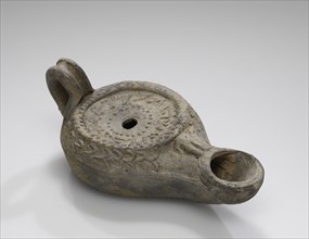 Lamp, Asia Minor; 1st century B.C. - 1st century A.D; Terracotta; 2.7 × 6.2 × 10.5 cm, 1 1,16 × 2 7,16 × 4 1,8 in