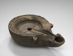 Lamp, South Anatolia, Anatolia; 1st century B.C; Terracotta; 3.5 × 7.8 × 12 cm, 1 3,8 × 3 1,16 × 4 3,4 in