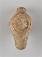 Lamp, Asia Minor; 4th century; Terracotta; 3.5 × 6 × 10.6 cm, 1 3,8 × 2 3,8 × 4 3,16 in