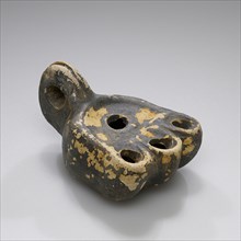 Lamp, Cologne, Germany; 2nd - 3rd century; Terracotta; 2.6 x 4.2 x 6.6 cm, 1 x 1 5,8 x 2 5,8 in