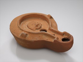 Lamp, Cologne, Germany; 1st - 2nd century; Terracotta; 3.4 x 7 x 10.2 cm, 1 5,16 x 2 3,4 x 4 in