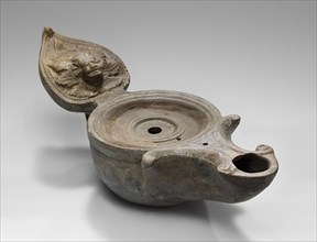 Lamp, Central Anatolia, Anatolia; 1st century B.C. - 4th century A.D; Terracotta; 5.5 x 9 x 22.7 cm