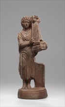 Lamp, North Anatolia, Anatolia; 2nd century; Terracotta; 19 × 7 × 9.5 cm, 7 1,2 × 2 3,4 × 3 3,4 in
