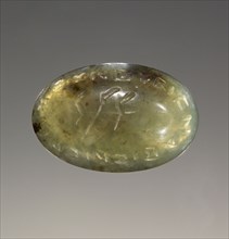 Engraved Gem, Roman Empire; 2nd - 4th century; 1.4 x 0.9 cm, 9,16 x 3,8 in