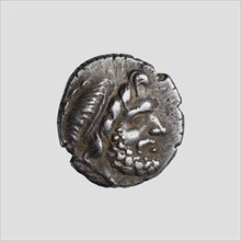Drachm; Gortyna, Crete; 3rd century B.C; Silver; 0.0031 kg, 0.0068 lb