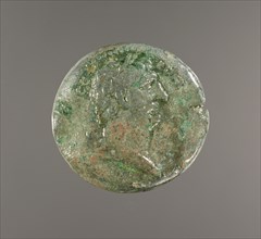 Coin; Alexandria, Egypt; about 98 - 117; Bronze