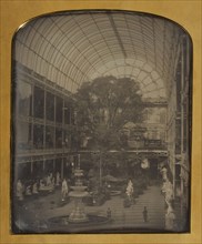 The Crystal Palace at Hyde Park, London; John Jabez Edwin Mayall, English, 1813 - 1901, London, England, Europe; 1851