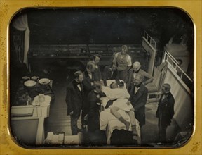 Use of Ether for Anesthesia; Southworth & Hawes, American, active 1844 - 1862, Boston, Massachusetts, United States, North