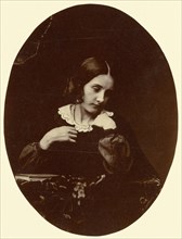 Portrait of A Young Girl; Attributed to Oscar Gustave Rejlander, British, born Sweden, 1813 - 1875, about 1870; Albumen silver