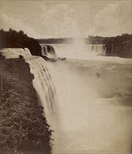 Waterfalls; George Barker, American, 1844 - 1894, 1880s; Albumen silver print