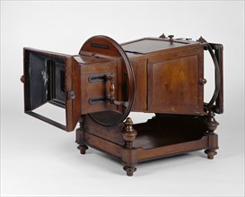 Megalethoscope; Carlo Ponti, Italian, born Switzerland, about 1823 - 1893, Italy; about 1862; Wood, metal fixtures, and glass