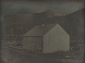 View of a Barn in New Hampshire; Dr. Samuel A. Bemis, American, 1793 - 1881, about 1840; Daguerreotype
