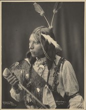 White Face, Sioux; Adolph F. Muhr, American, died 1913, Frank A. Rinehart, American, 1861 - 1928, 1899; Platinum print