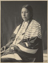 Lucy Red Cloud, Sioux; Adolph F. Muhr, American, died 1913, Frank A. Rinehart, American, 1861 - 1928, 1899; Platinum print