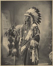 Poor Dog, Sioux; Adolph F. Muhr, American, died 1913, Frank A. Rinehart, American, 1861 - 1928, 1898; Platinum print
