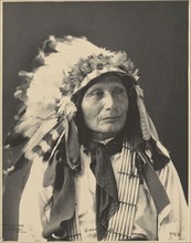Sleeping Bear, Sioux; Adolph F. Muhr, American, died 1913, Frank A. Rinehart, American, 1861 - 1928, 1898; Platinum print