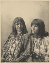 Brushing Against and Little Squint Eyes, San Carlos Apaches; Adolph F. Muhr, American, died 1913, Frank A. Rinehart, American