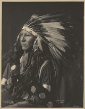 Shout At, Sioux; Adolph F. Muhr, American, died 1913, Frank A. Rinehart, American, 1861 - 1928, 1899; Platinum print