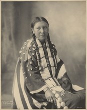 Yellow Magpie, Arapahoe; Adolph F. Muhr, American, died 1913, Frank A. Rinehart, American, 1861 - 1928, 1899; Platinum print