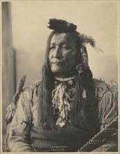 Chief Mountain, Blackfeet; Adolph F. Muhr, American, died 1913, Frank A. Rinehart, American, 1861 - 1928, 1898; Platinum print