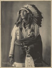 Blackhorn, Sioux; Adolph F. Muhr, American, died 1913, Frank A. Rinehart, American, 1861 - 1928, 1899; Platinum print