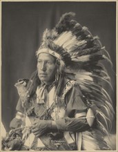 Bad Wound, Sioux; Adolph F. Muhr, American, died 1913, Frank A. Rinehart, American, 1861 - 1928, 1899; Platinum print