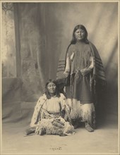 Kiowa Two Women; Adolph F. Muhr, American, died 1913, Frank A. Rinehart, American, 1861 - 1928, 1898; Platinum print