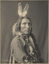 Lone Elk, Sioux; Adolph F. Muhr, American, died 1913, Frank A. Rinehart, American, 1861 - 1928, 1899; Platinum print