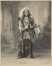 Black Man, Arapahoes; Adolph F. Muhr, American, died 1913, Frank A. Rinehart, American, 1861 - 1928, 1898; Platinum print