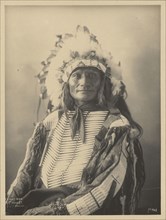 Chief Goes to War, Sioux; Adolph F. Muhr, American, died 1913, Frank A. Rinehart, American, 1861 - 1928, 1898; Platinum print