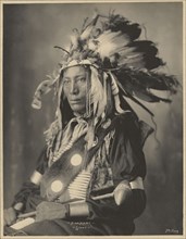 High Hawk, Sioux; Adolph F. Muhr, American, died 1913, Frank A. Rinehart, American, 1861 - 1928, 1898 - 1900; Platinum print