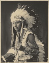 Geo. Little Wound, Sioux; Adolph F. Muhr, American, died 1913, Frank A. Rinehart, American, 1861 - 1928, 1899; Platinum print