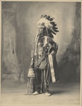 Spotted Horse, Sioux; Adolph F. Muhr, American, died 1913, Frank A. Rinehart, American, 1861 - 1928, 1898; Platinum print