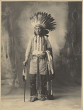 Native American Male; Adolph F. Muhr, American, died 1913, Frank A. Rinehart, American, 1861 - 1928, 1898; Platinum print