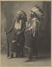Chief Goes to War and Chief Hollow Horn Bear, Sioux; Adolph F. Muhr, American, died 1913, Frank A. Rinehart American, 1861