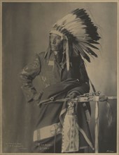 Bird Head, Sioux; Adolph F. Muhr, American, died 1913, Frank A. Rinehart, American, 1861 - 1928, 1899; Platinum print