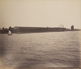 Coal Piers at North Fair Haven, L.V.R.R; William H. Rau, American, 1855 - 1920, North Fair Haven, New York, United States