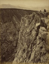 The Royal Gorge; William Henry Jackson, American, 1843 - 1942, about 1880; Albumen silver print