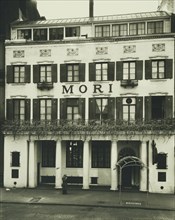 Mori's Restaurant; Berenice Abbott, American, 1898 - 1991, November 21, 1935; Gelatin silver print; 24.6 x 19.4 cm